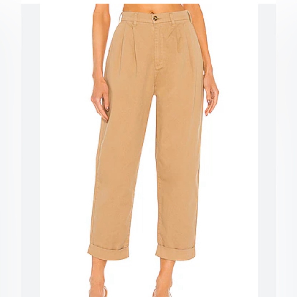 Pistola Kellin Pleated Trouser Khaki